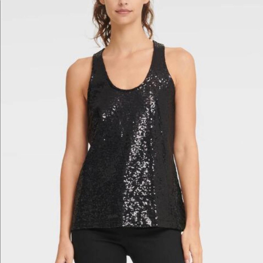 (20)NWT DKNY Sequin Tank - M